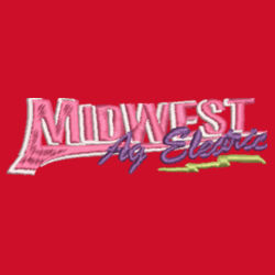 Midwest Ag - Heather 3-Stripes Block Sport Shirt Design