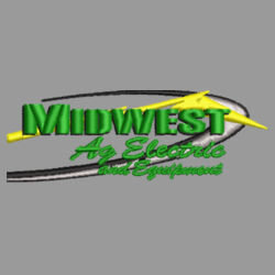 Midwest Ag - Full Zip Heather Stretch Fleece Jacket Design