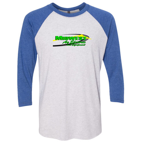 Midwest Ag - Unisex Triblend Three-Quarter Sleeve Raglan Thumbnail